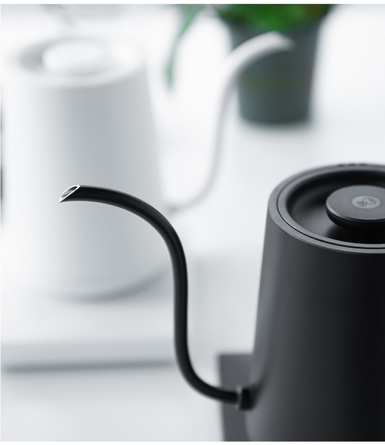 TIMEMORE Fish Smart Electric Kettle 600ml 智能温控手冲壶主视觉。