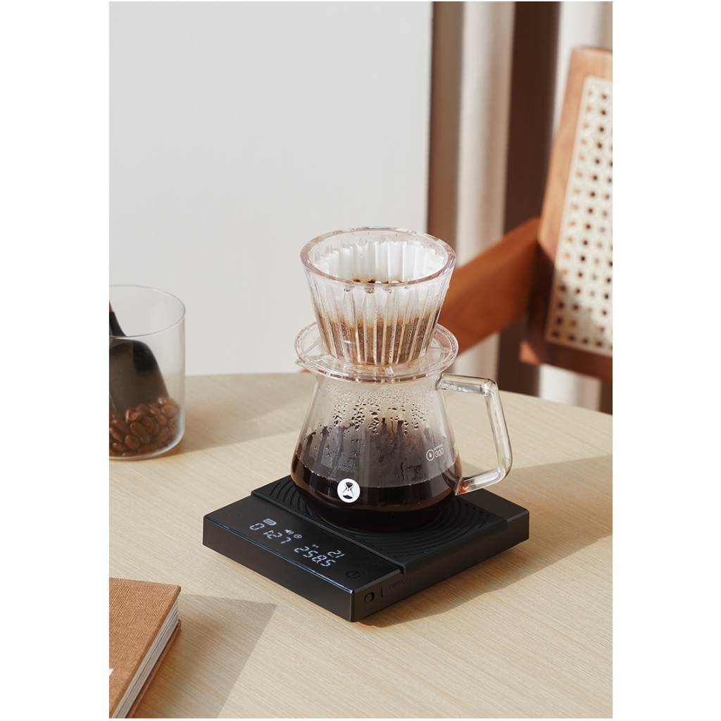 TIMEMORE Black Mirror Basic 3 咖啡电子秤主视觉。